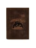 Greenburry Karpfen Ausweisetui Leder 12 cm brown