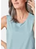 GOLDNER Top Gepflegtes Top in formstabiler Ware in bleu