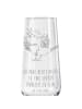 Mr. & Mrs. Panda Sektglas Rabe Sombrero mit Spruch in Transparent