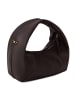 Les Visionnaires Greta Schultertasche Leder 20 cm chocolate brown
