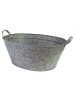 AltoBelli Pflanz Wanne AURORA Zink mit 2 Griffen 42x30 cm