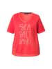 Ulla Popken Shirt in neon rot