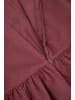 Coccodrillo Stoffkleid in dunkelrot
