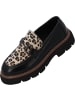 Palado Loafers Alyndra in Schwarz/Leo Beige
