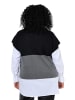 Ulla Popken Strickjacke in anthrazit melange