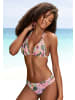 S. Oliver Triangel-Bikini-Top in rose-bedruckt