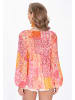 IZIA Blouse in orange multicolor