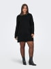 ONLY Carmakoma Strickkleid in Black