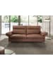 Angel Cerdá Sofa 6241 in Braun / Dunkler Stahl