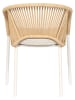 ebuy24 Gartenstuhl Marina Natur 57 x 64 cm