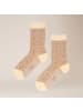 Kunert Socken Allover Flower Blumenmuster in creme