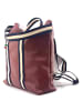 Florence Cityrucksack Leder, Canvas ca. 43cm breit ca. 39cm hoch