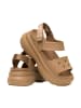 Crocs Sandalen mit Klettverschluss und Soho-Riemen Braun