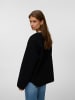 Vero Moda Teddyfell Jacke in Black