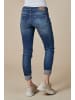 ZHRILL Damen Skinny Jeans NOVA Blue in blau