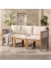 home24 Diningsofa Bayton 3-teilig in Beige / Braun