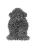 Beliani Schaffell MUNGO in Grau - (W) 63 x (H) 3 x (L) 95 cm