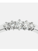 Diamant L'éternel Eternity-Ring aus 375 Weißgold mit 0.33 Karat Diamant