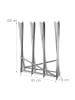relaxdays Sägebock in Silber - (B)83 x (H)82 x (T)80 cm