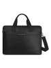 Bugatti Valencia Aktentasche Leder 40 cm Laptopfach black