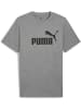 Puma T-Shirt "ESS No.1 Logo Tee" in Grau