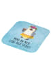 Mr. & Mrs. Panda 2er Set Topflappen Pinguin Kokosnuss mit Spruch in Eisblau