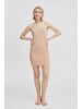 b.young Kleid Regular Fit Mini Spaghettiträger figurbetonend in Beige