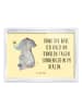 Mr. & Mrs. Panda Schneerahmen Elefant Biene mit Spruch in Gelb Pastell