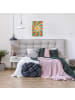 A.S. Création Leinwandbild Canvas Flower Power Bunt