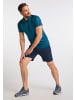 Joy Sportswear Polo IVO in deep turquoise melange