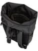SANDQVIST Rucksack Stream Slim Rolltop L in Black