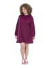 Ulla Popken Jerseykleid in dunkle beere