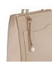 Seidenfelt Senja Schultertasche 32 cm in light sand