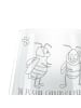 Mr. & Mrs. Panda Glas Windlicht Hummeln Kleeblatt mit Spruch in Transparent