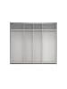 ebuy24 Schiebetürenschrank Como (2-türig) Grau 244 x 67 cm
