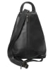 Samantha Look Rucksack echt Leder in schwarz