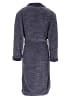 Vossen Bademantel mit Schalkragen in blue