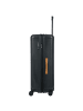 BRIC`s Capri - 4-Rollen-Trolley 81 cm (silver) in schwarz
