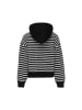 PLUMDALE Women Cardigan in Black Offwhite