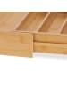 relaxdays Besteckkasten in Natur- (B)56 x (H)6 x (T)50 cm