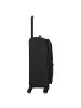 travelite Umbria - 4-Rollen-Trolley M 67 cm erw. (schwarz) in schwarz