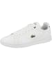 Lacoste Sneaker low Carnaby Pro BL Leather Tonal in weiss