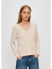 s.Oliver Strickpullover langarm in Beige