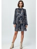 Melrose Volantkleid in blau