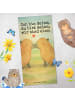 Mr. & Mrs. Panda Badehandtuch Capybara Liebe Design mit Spruch in Gelb Pastell