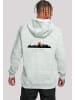 F4NT4STIC Hoodie Escape Discover the World Asian Town in grau meliert