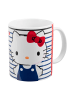 United Labels Hello Kitty Tasse - Hearts - Becher Kaffeetasse 320 ml in Mehrfarbig