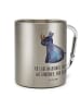 Mr. & Mrs. Panda Pott Einhorn Nashorn mit Spruch in Silber