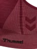 Hummel Hummel Sports Top Hmlclea Yoga Damen in CABERNET/APPLE BUTTER MELANGE