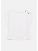comma T-Shirt in 0100_weiß